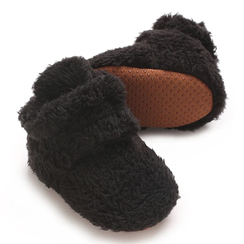 Snowy Snug Baby Booties