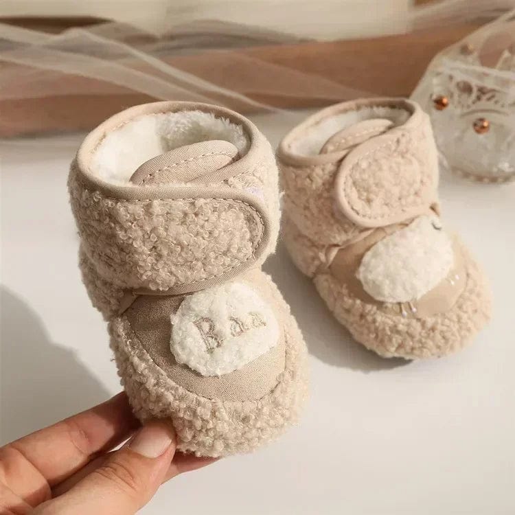 FuzzyBall Baby First Walker Booties