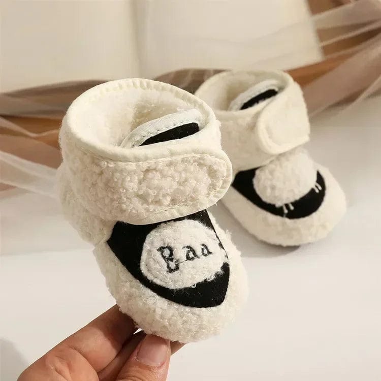 FuzzyBall Baby First Walker Booties