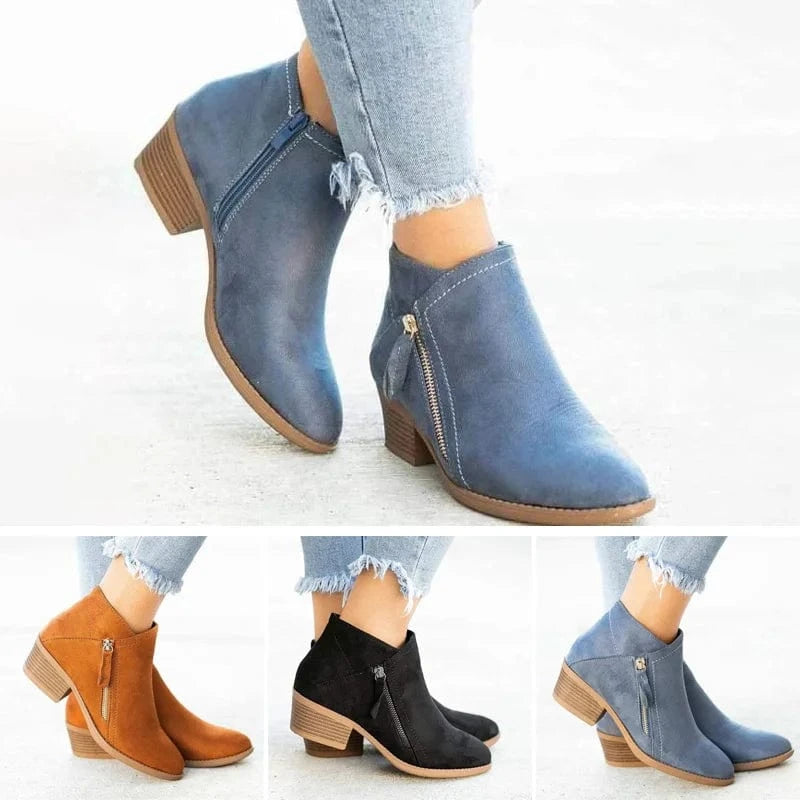 Stylish Women's Orthopedic Leather Boots