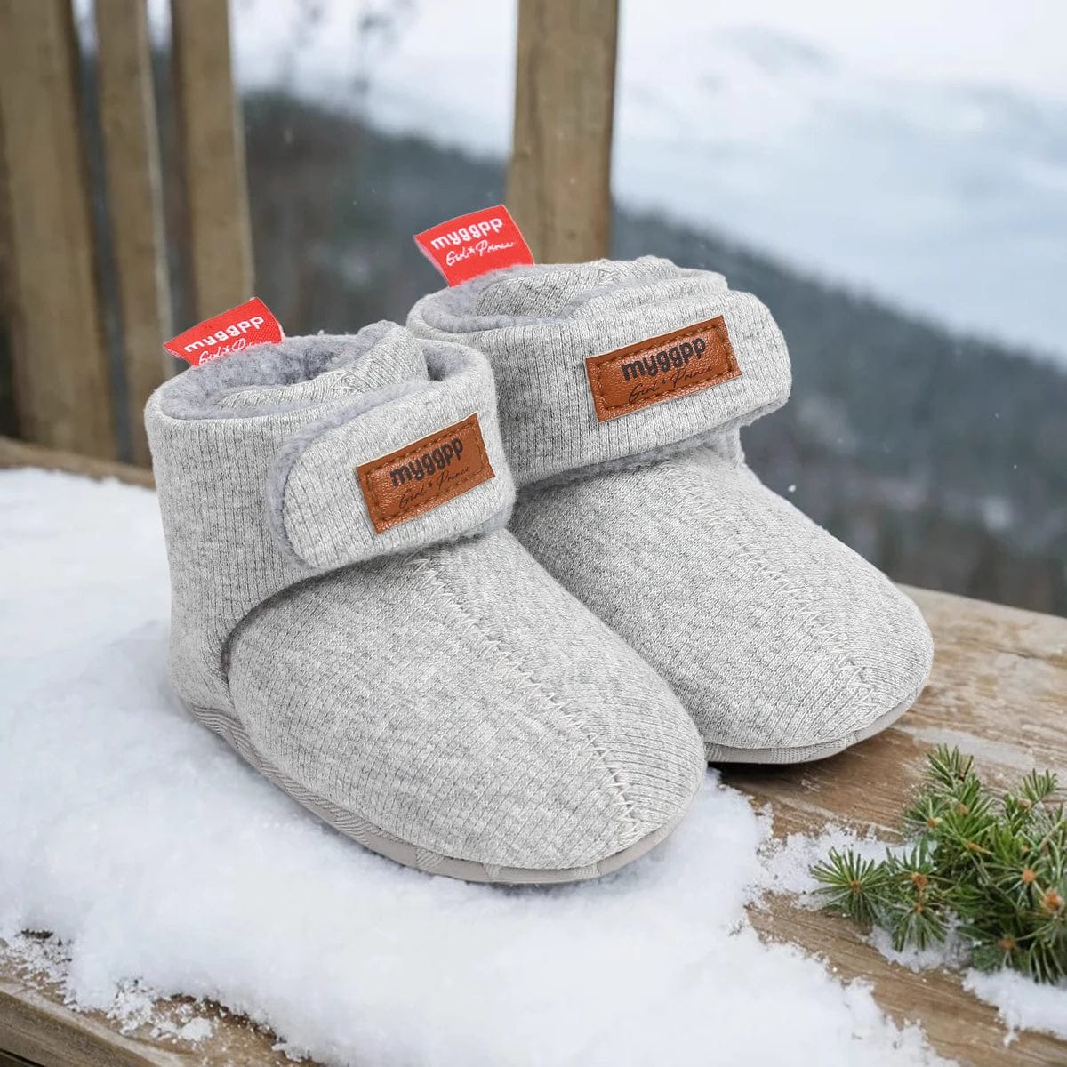 SoftSteps Non-Slip Baby Fleece Booties