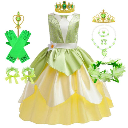 Princess Tiana Light-Up Costume Dress