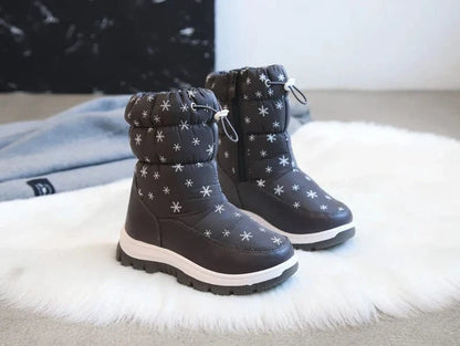 SNOWGLOW – Cozy Waterproof Snow Boots for Girls