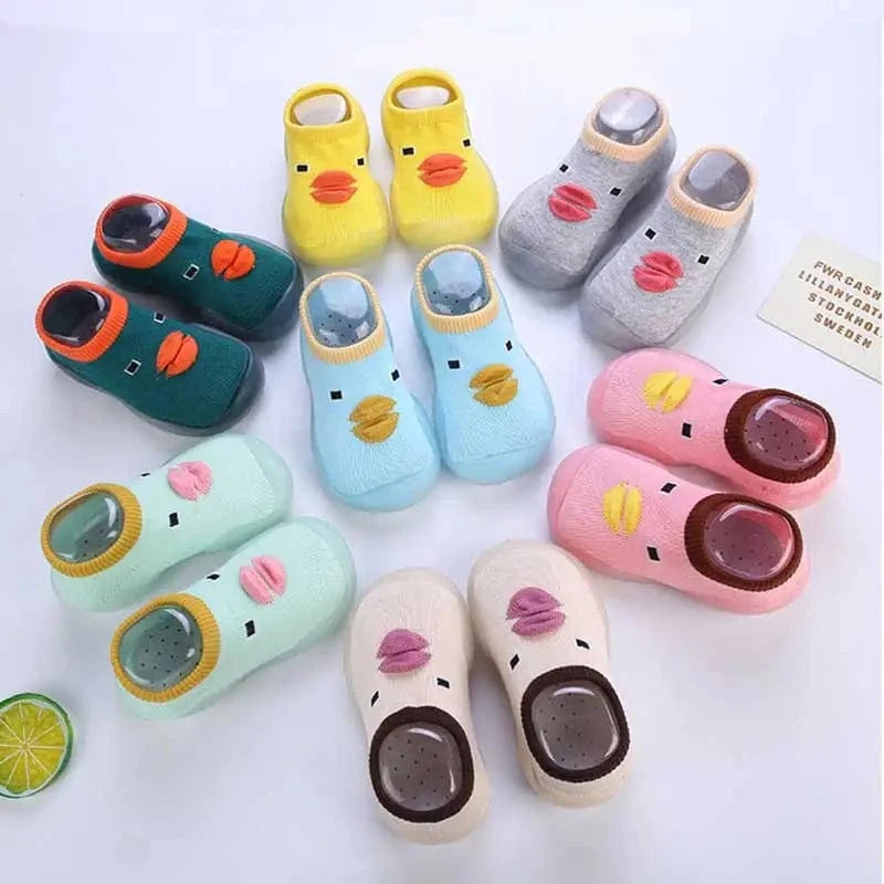 CARTOONY™ – Cozy Non-Slip Shoe Socks for Babies