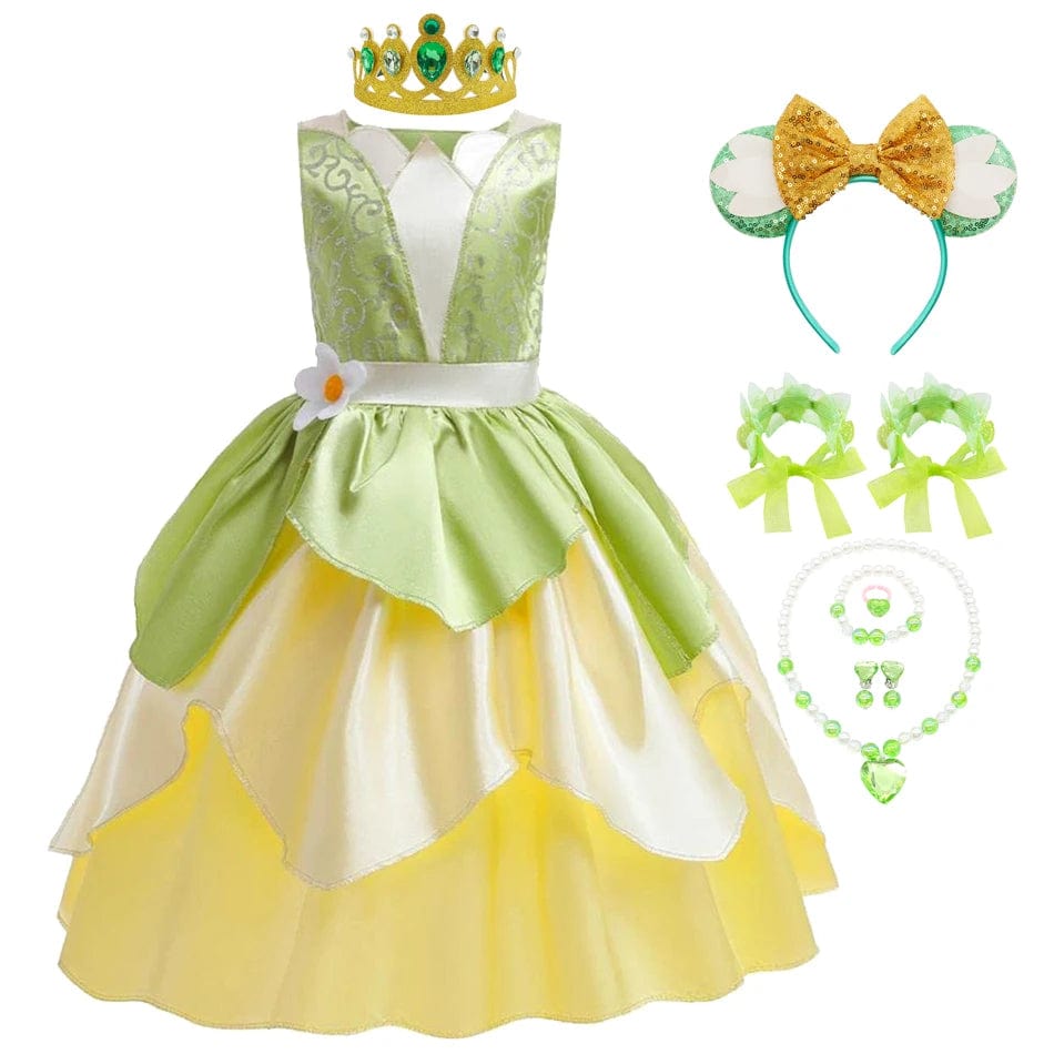 Princess Tiana Light-Up Costume Dress