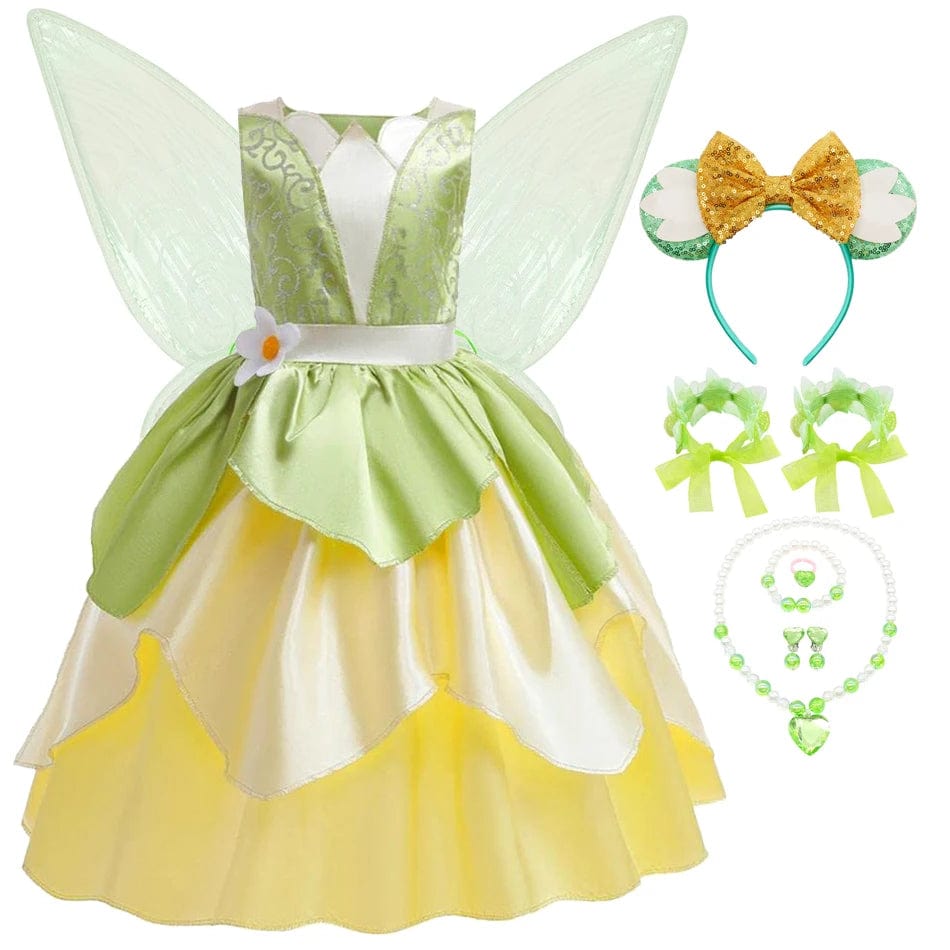 Princess Tiana Light-Up Costume Dress