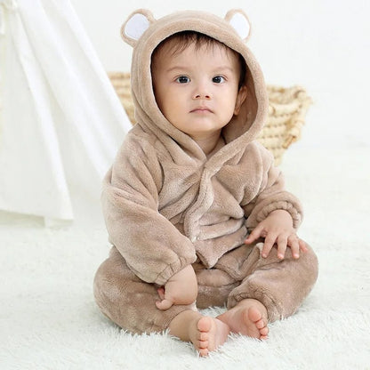 Baby Padded Snowsuit Romper