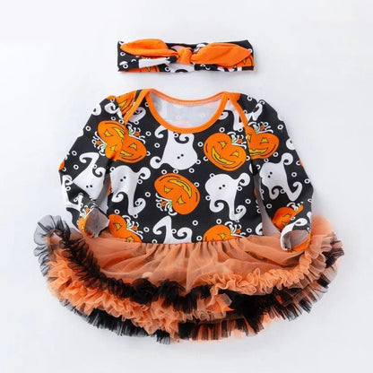 Baby Halloween Costume Romper Infant Tutu Dress Outfit