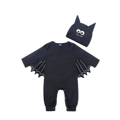 Baby Halloween Costume Bat Wing Toddler Girls Jumpsuit