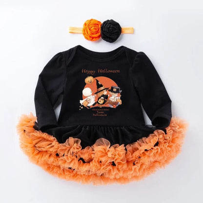 Baby Halloween Costume Romper Infant Tutu Dress Outfit