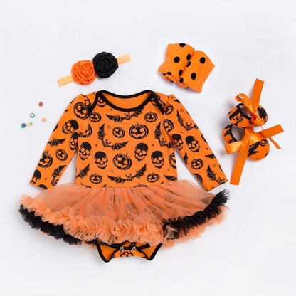 Baby Halloween Costume Romper Infant Tutu Dress Outfit