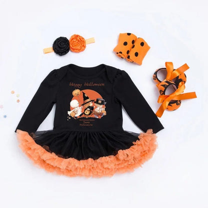 Baby Halloween Costume Romper Infant Tutu Dress Outfit