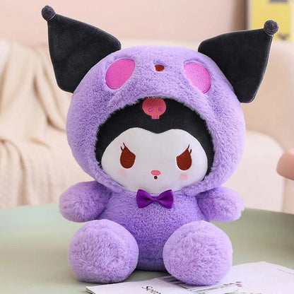 Kuromi & Friends Plush Dolls in Animal Costumes