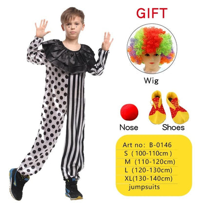 Clown Costume Kids Naughty Clown Dress Up