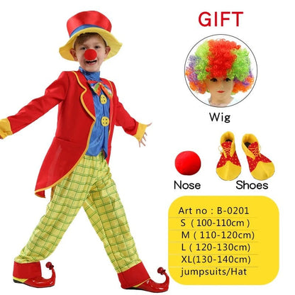 Clown Costume Kids Naughty Clown Dress Up