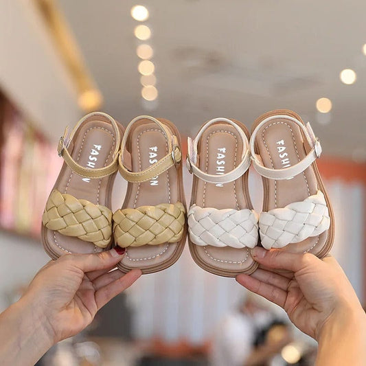 Woven Princess Kids Sandals - Summer Flats