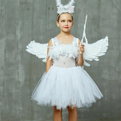 Angel Costume Kids Little Guardian Angel Outfit