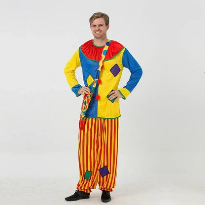 Clown Costume Funny Adult Dance Costume Stage Performance