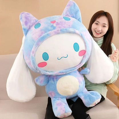 Kuromi & Cinnamoroll Transformation Plush Dolls