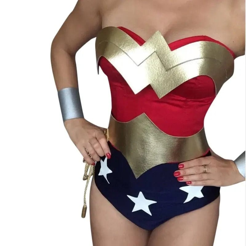 Wonder Woman Vintage Cosplay Ensemble