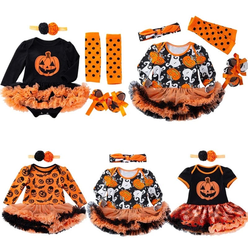 Baby Halloween Costume Romper Infant Tutu Dress Outfit