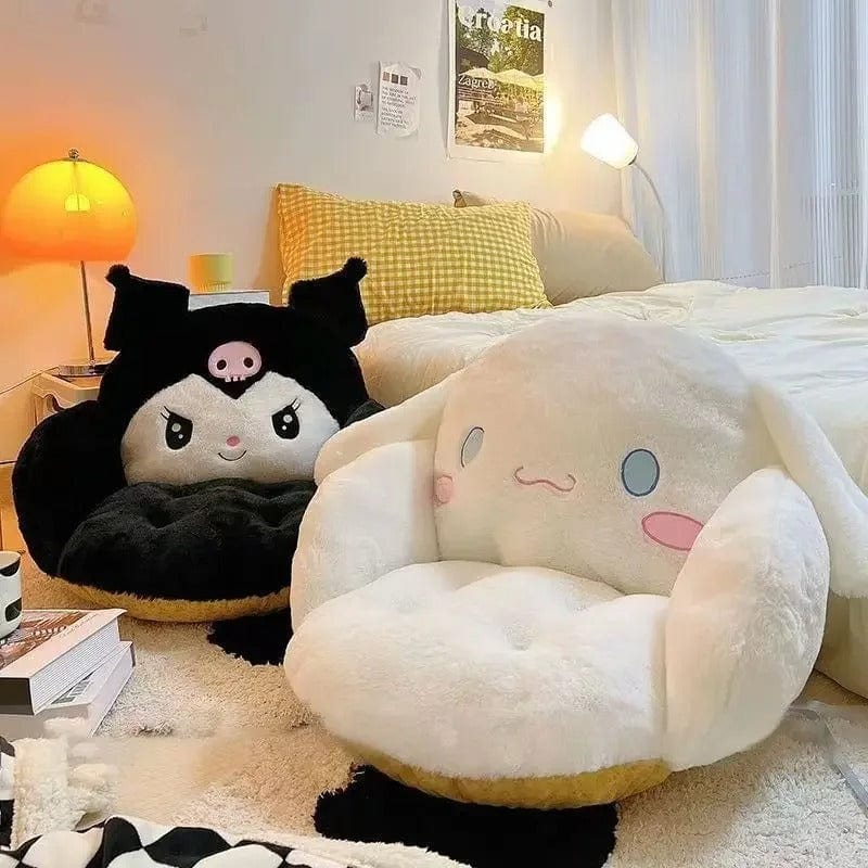 Kuromi Plush Chair Cushion