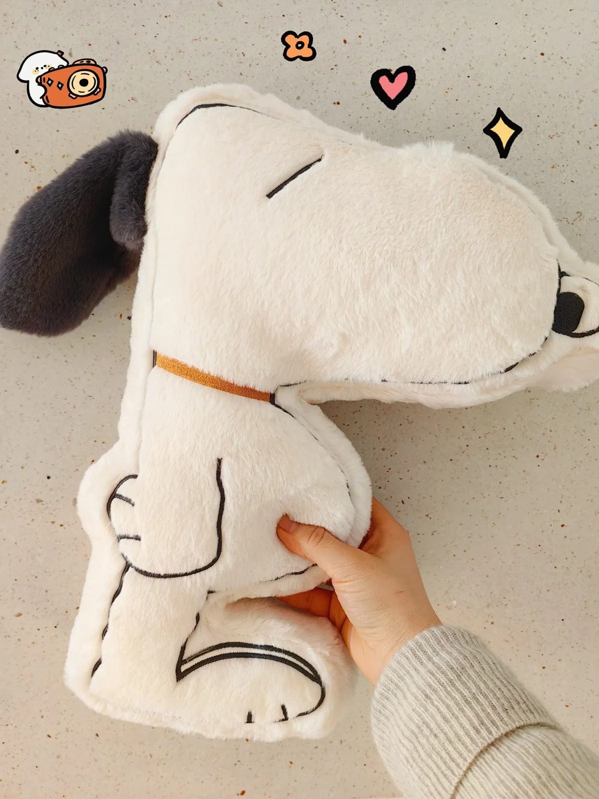 Snoopy Plush Lounge Pillow