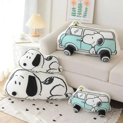 Snoopy Plush Headrest Pillow