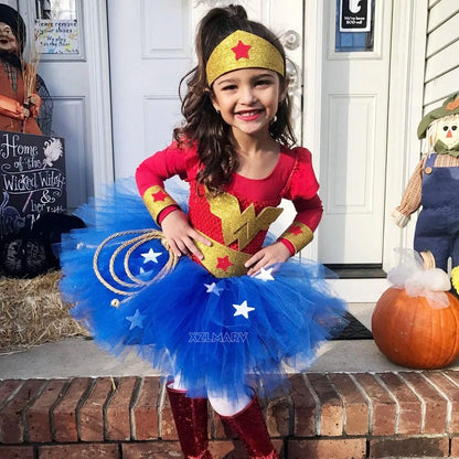 Wonder Woman Costume Supreme Tutu Dress