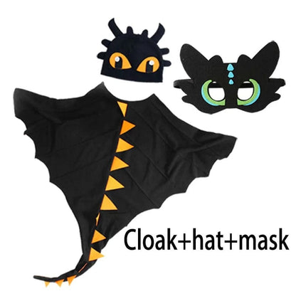 Dinosaur Costume Toothless Dragon Dinosaur Cape