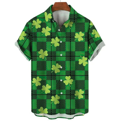 Cloverfest Casual Men’s Shirt St. Patrick’s Day