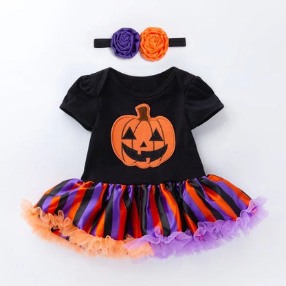 Baby Halloween Costume Romper Infant Tutu Dress Outfit