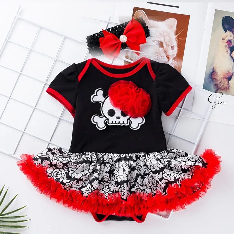 Baby Halloween Costume Romper Infant Tutu Dress Outfit