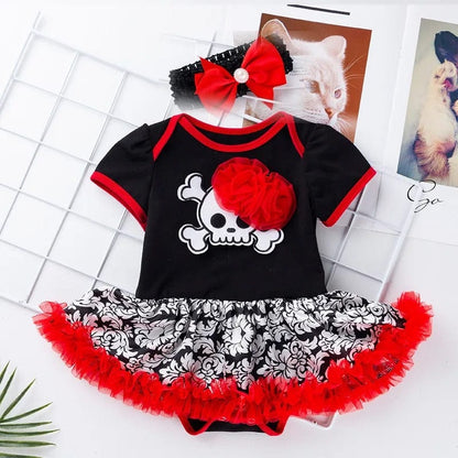 Baby Halloween Costume Romper Infant Tutu Dress Outfit