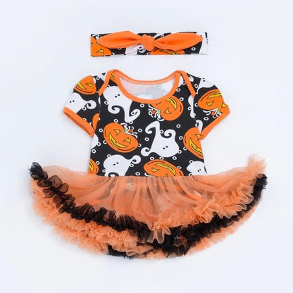 Baby Halloween Costume Romper Infant Tutu Dress Outfit