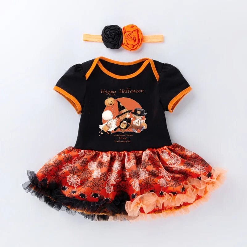 Baby Halloween Costume Romper Infant Tutu Dress Outfit