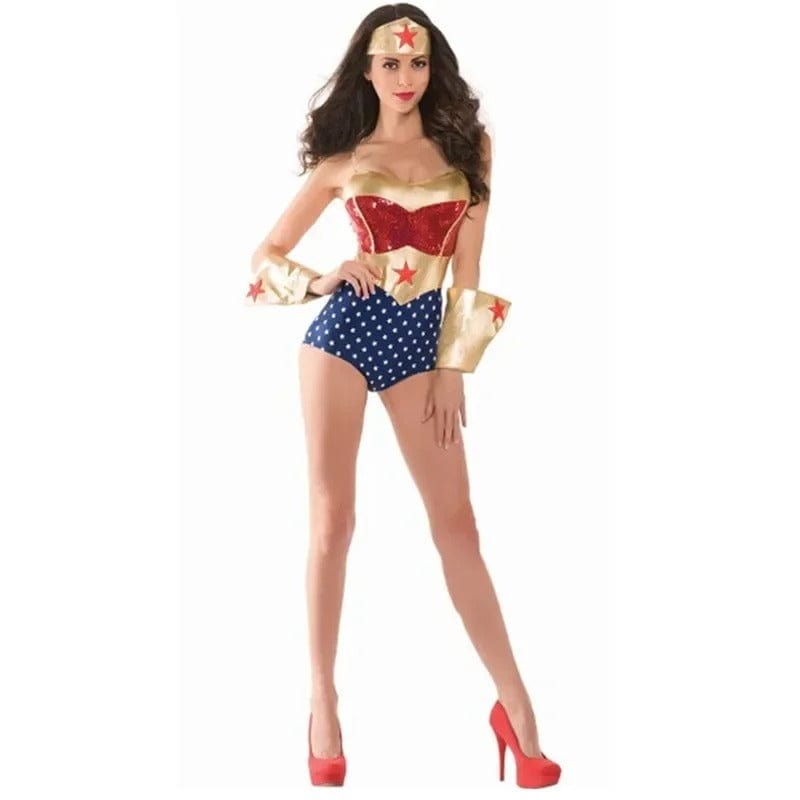 Wonder Woman Glam Warrior Costume