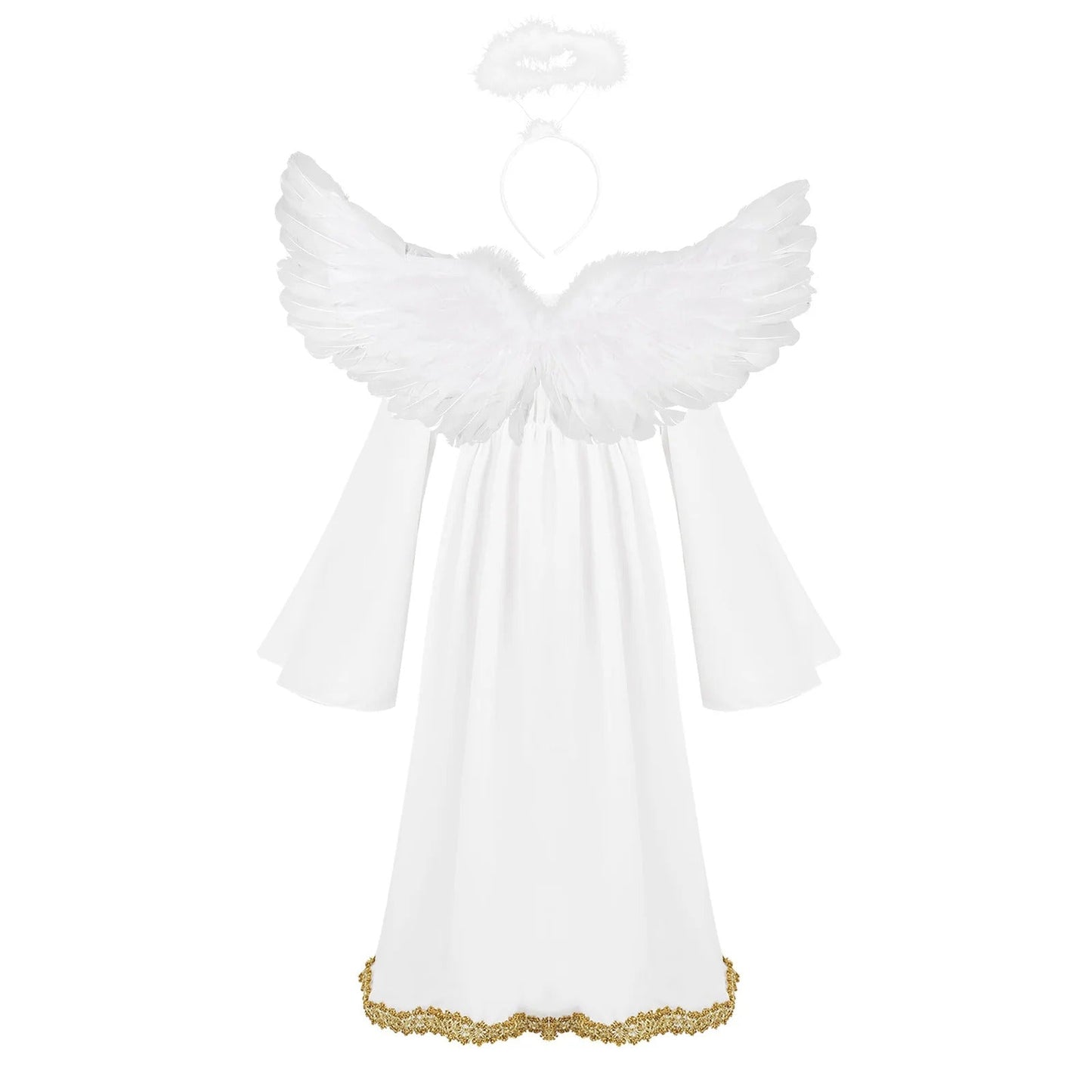 Angel Costume Kids Greek Goddess