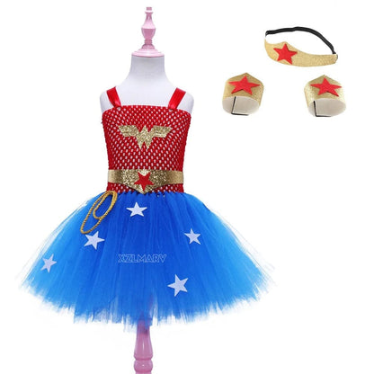 Wonder Woman Costume Supreme Tutu Dress