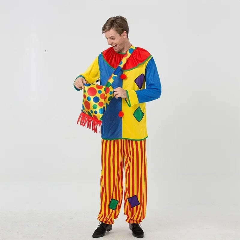 Clown Costume Funny Adult Dance Costume Stage Performance