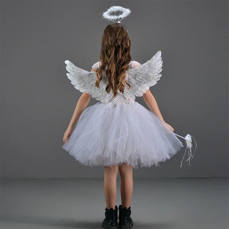 Angel Costume Kids Celestial Cherub Dress