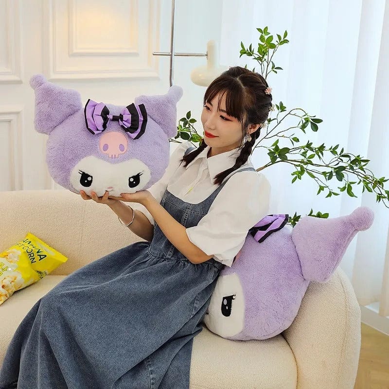 Oversized Kuromi Plush Pillow Cushion