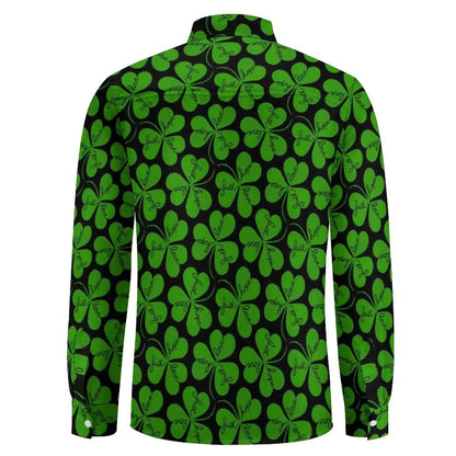 St. Patrick's Day Shamrock Style Green Shirt