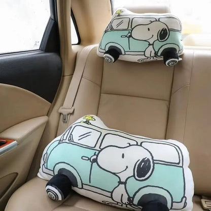 Snoopy Plush Headrest Pillow