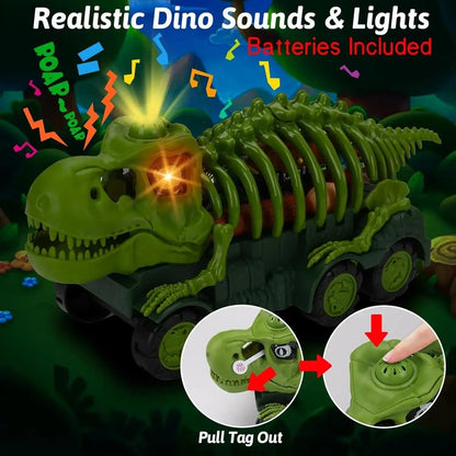 Dinosaur Truck Bone: Light & Sound Safari