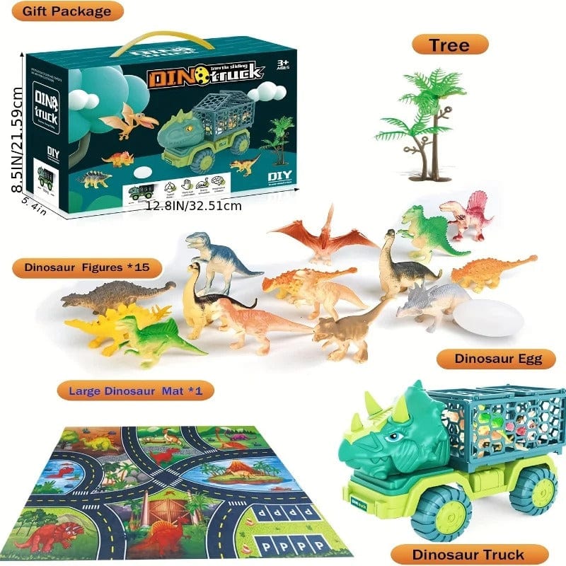 Dinosaur Truck Triceratops Explorer Set