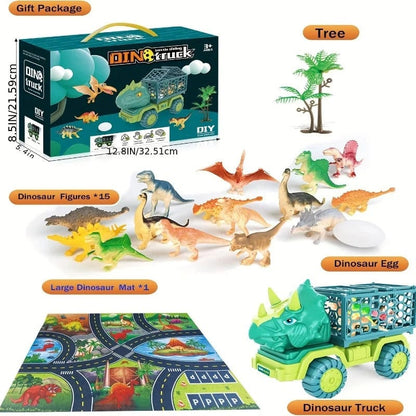 Dinosaur Truck Triceratops Explorer Set