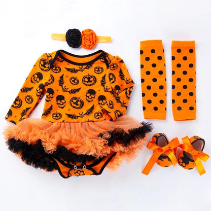 Baby Halloween Costume Romper Infant Tutu Dress Outfit