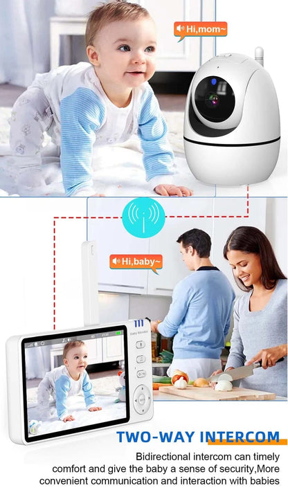 Wireless Baby Monitor – 3.5-inch Screen