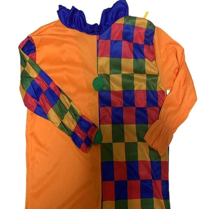 Clown Costume Kids Magic Game Party Show Jumpsuits